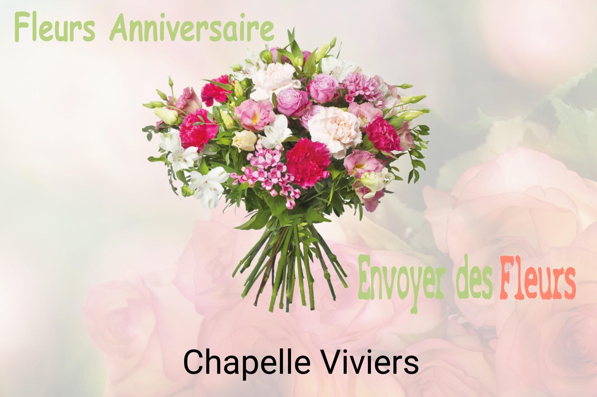 Bouquet de fleurs d’anniversaire livré à Chapelle-Viviers