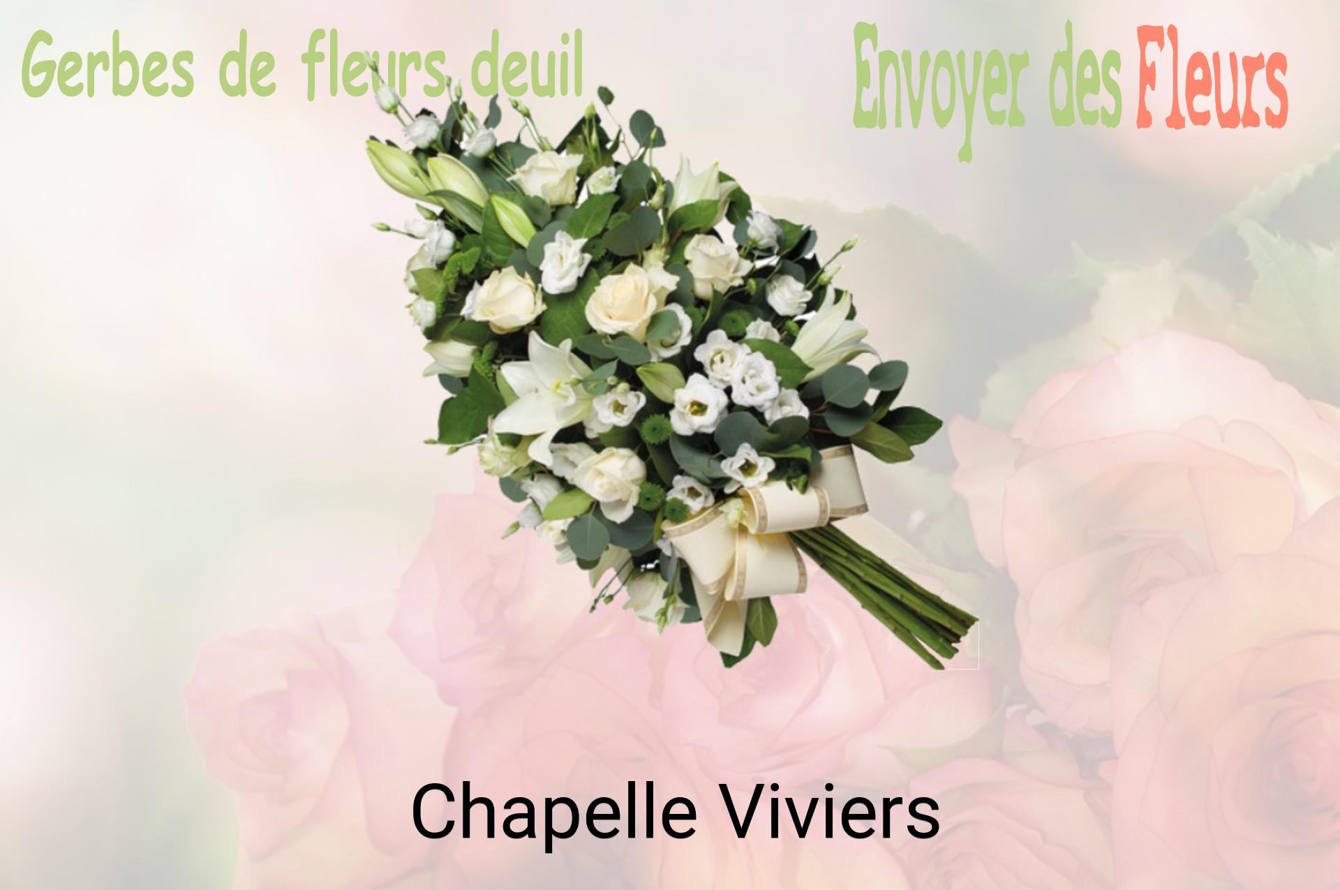 Gerbe de fleurs de deuil livrée à Chapelle-Viviers